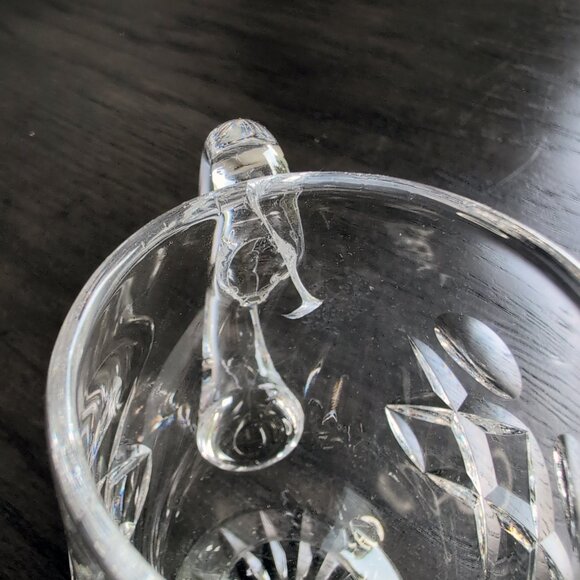 Vintage Waterford Crystal Lismore Mini Creamer and Sugar Bowl Set Cut Glass - Picture 8 of 13